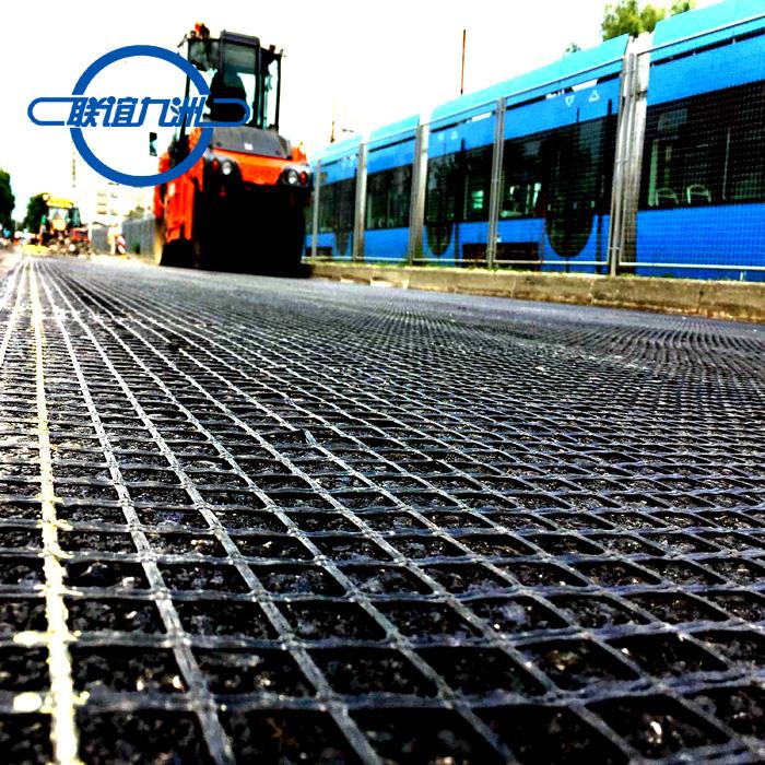 Geogrid Gwydr Ffibr Adeiladu Ffyrdd